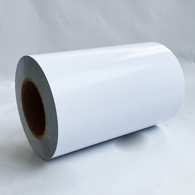 Matériel enduit en aluminium de label de Tire Glue Adhesive de modèle d'Art Paper TG7234