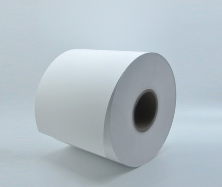 Matériel blanc d'étiquette adhésive du revêtement WG4133 d'auto-collant de colle mate de l'acrylique 75um de pp