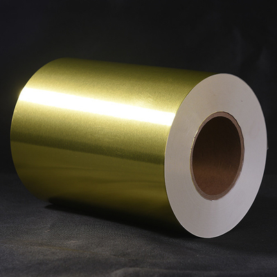 Colle d'or lumineuse de l'eau du papier d'aluminium WG6433 avec le revêtement blanc d'auto-collant