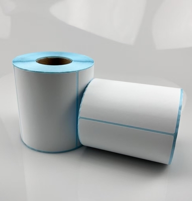 Autocollant thermique direct DT Autocollant pour l'impression de codes à barres avec revêtement en verre bleu