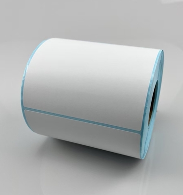Autocollant thermique direct DT Autocollant pour l'impression de codes à barres avec revêtement en verre bleu