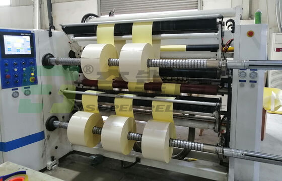 HM2633H Economical Top Thermal Paper Hotmelt Glue Yellow Liner 60G adhesive paper