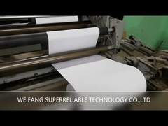 Petit pain de papier moulé HM0133 d'autocollant enduit avec le revêtement blanc d'auto-collant