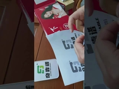 Matériel enduit en aluminium de label de Tire Glue Adhesive de modèle d'Art Paper TG7234