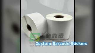 Montre : Autocollant thermique adhésif thermique DT Direct, autocollant de code à barres, taille personnalisée, vitrine